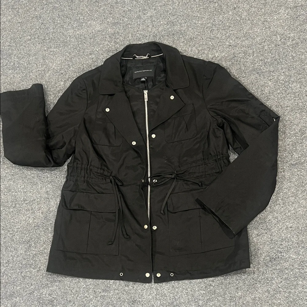 Banana Republic Women’s Black Military Jacket Size M
